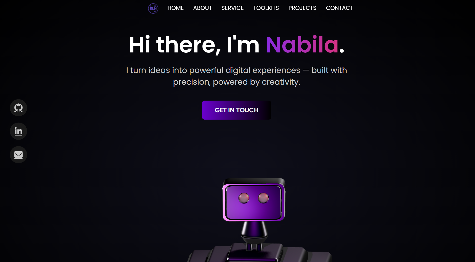 Portfolio Screenshot