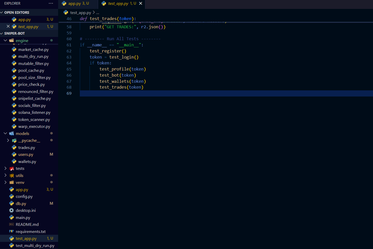 SniperBot Solana Trading Bot
